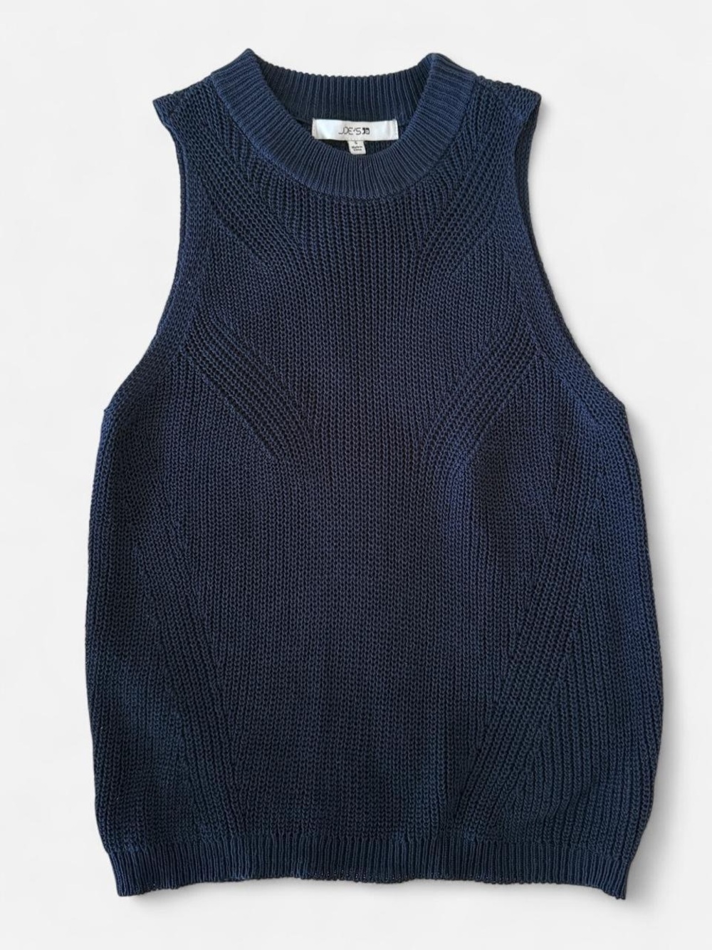 Joe's Jeans Knit Sweater Vest in Navy